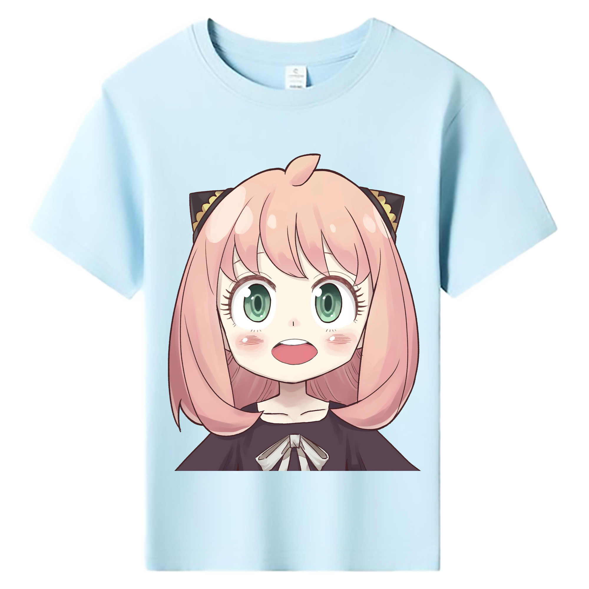（画像用） SPY×FAMILY间谍家家酒 綿100％キッズTシャツ（フロントプリント）